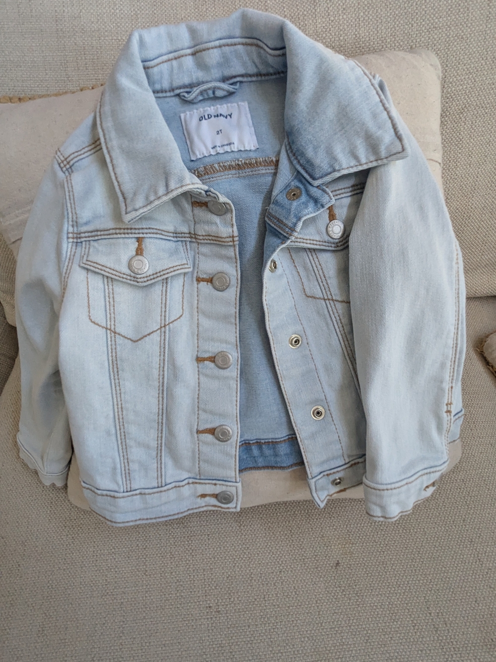 Old Navy Light Blue Kids' Denim Jean Jacket 2T
